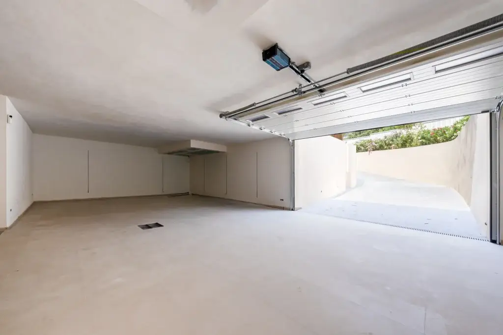 Four-car underground garage at Nova One